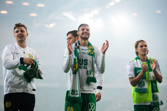 Hammarbys Viktor Djukanovic jublar