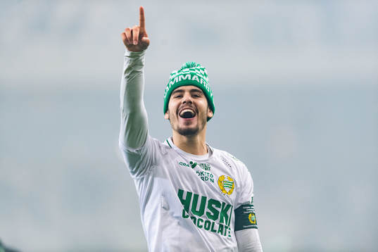 Hammarbys Edvin Kurtulus jublar