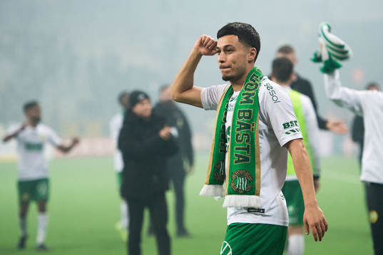 Hammarbys Alper Demirol jublar