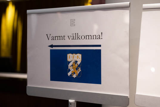 en skylt