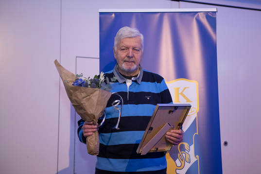 Sune Bergkvist med 50 årigt medlemskap hyllas