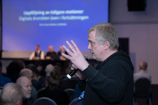 Medlemmen och motionsskrivaren Mats Deland