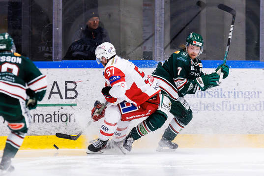 Västerviks Edward Lindelöw och Tingsryds Isak Pantzare
