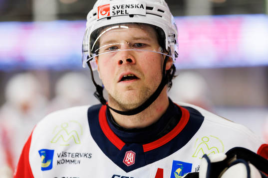 Västerviks Victor Öhman jublar
