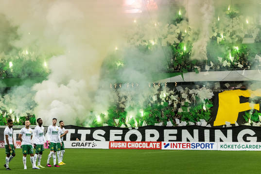 Hammarbys Tesfaldet Tekie, Simon Strand, Shaquille Pinas,