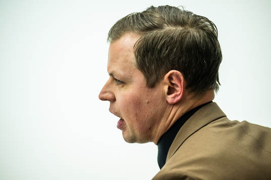 Oskarshamns tränare Martin Filander