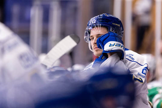 Leksands Marcus Karlberg deppar