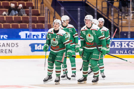 Rögles Brady Ferguson och Adam Edström