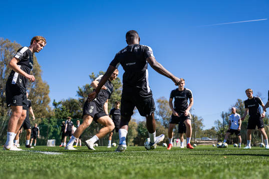 Melker Jonsson och Kofi Asare
