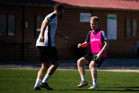 fystränare Sebastian Ceder och David Edvardsson