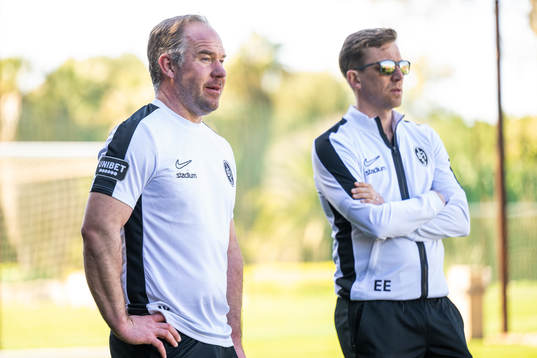 teamleader Jonny Karlsson och sportchef Erik Edman