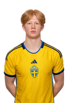 Elias Eriksson i P16-landslaget