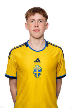 Viktor Erlandsson Vilstrup i P16-landslaget