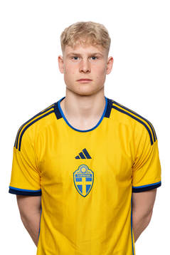 Fabian Björklund i P16-landslaget