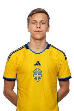 Freddie lantz  i P16-landslaget