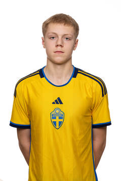 Victor Sandberg i P16-landslaget