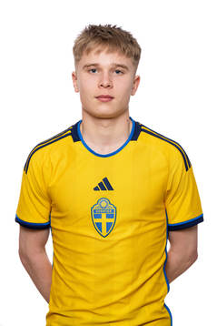 Måns Isaksson i P16-landslaget