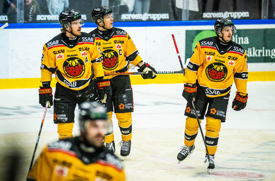 Luleås Oscar Engsund, Erik Gustafsson och Isac