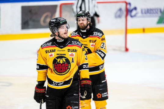 Luleås Oscar Engsund och Pontus Själin deppar