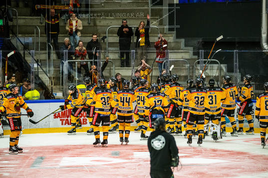 Luleås spelare jublar