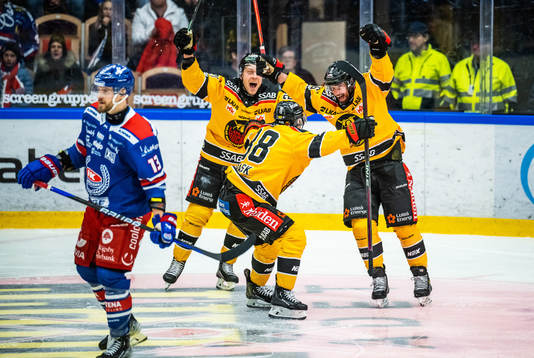 Luleås Joonas Rask jublar