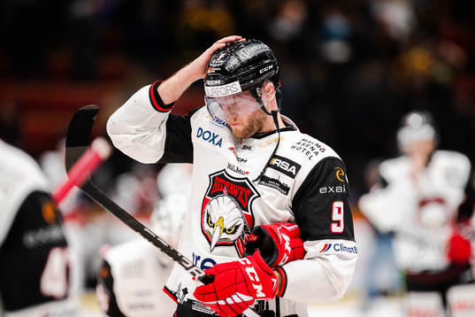 Malmö Redhawks Kim Rosdahl deppar