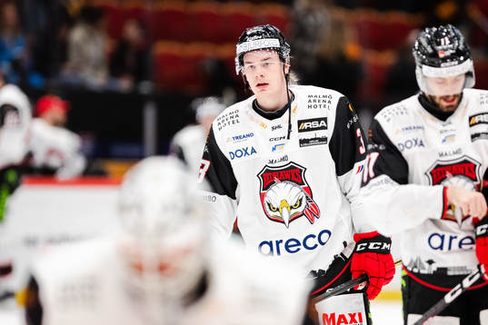 Malmö Redhawks Nuutti Viitasalo deppar