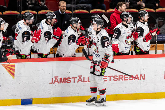Malmö Redhawks Fredrik Händemark jublar