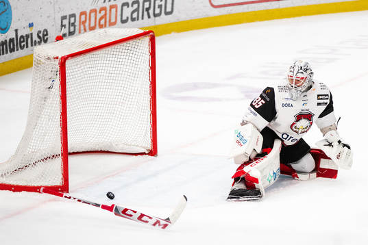 Malmö Redhawks målvakt Adam Werner