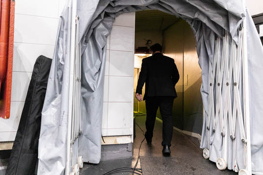 Brynäs tränare Ove Molin deppar
