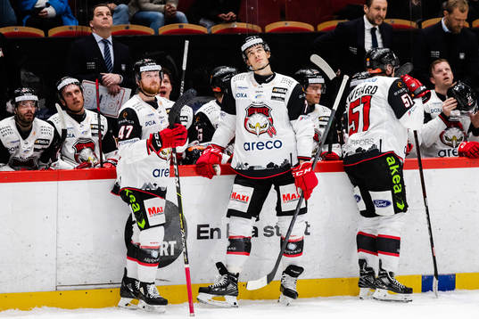 Malmö Redhawks Joakim Ryan och Oliver Lauridsen