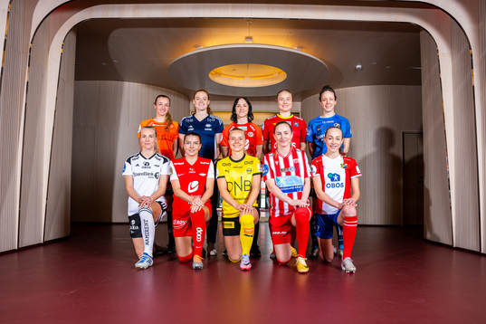 Players pose for a team photo