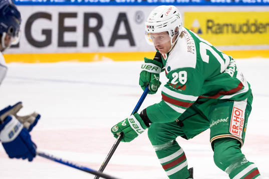 under åttondelsfinal tre i SHL mellan Rögle och Leksand