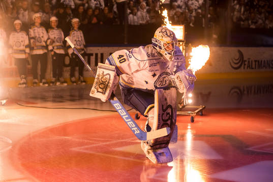 Leksands målvakt Mantas Armalis