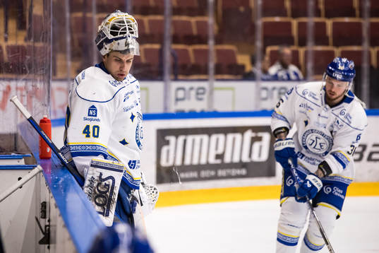 Leksands målvakt Mantas Armalis