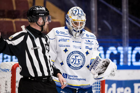 Leksands målvakt Mantas Armalis