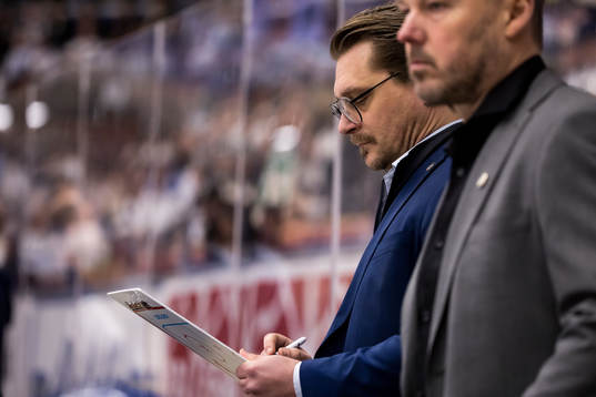 Leksands tränare Björn Hellkvist
