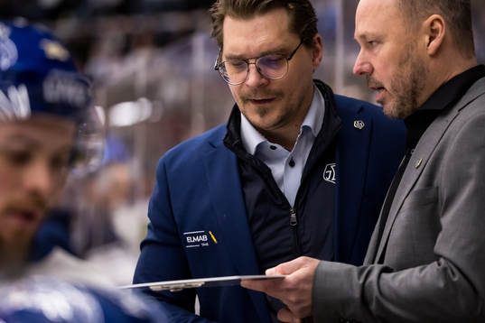 Leksands tränare Björn Hellkvist