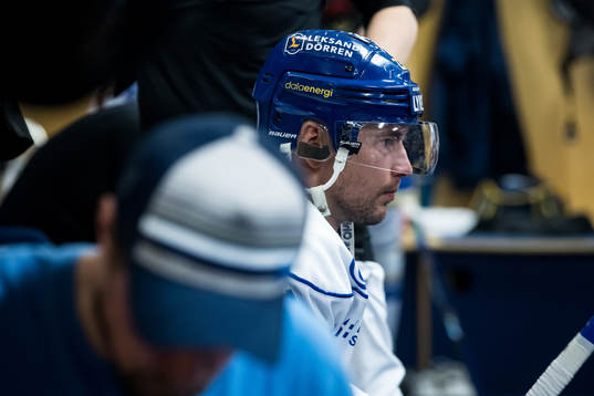 Leksands Mikael Ruohomaa innan åttondelsfinal tre i SHL