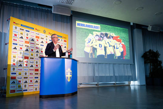 Janne Andersson, Head coach of Sweden