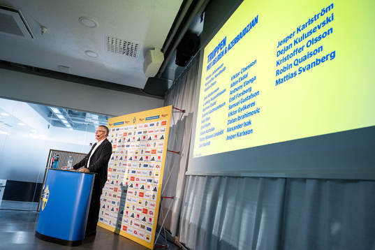 Janne Andersson, Head coach of Sweden