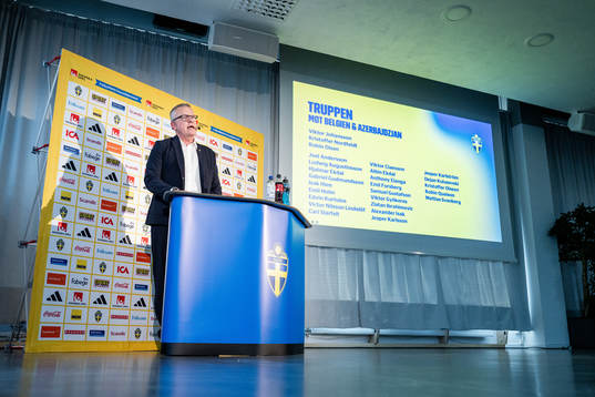 Janne Andersson, Head coach of Sweden