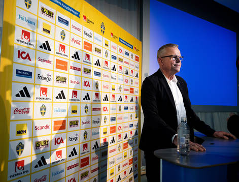 Janne Andersson, Head coach of Sweden