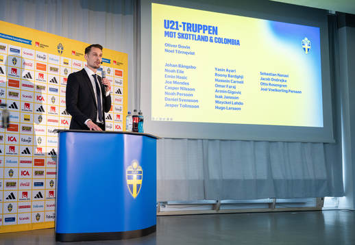 Daniel Bäckström, Head coach of Swedish Under-21 national