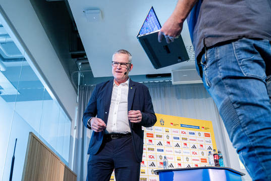 Janne Andersson, Head coach of Sweden