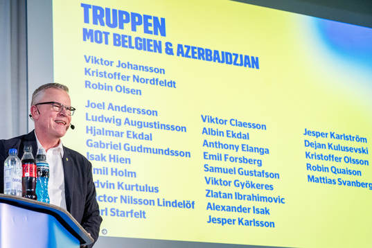 Janne Andersson, Head coach of Sweden