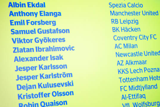 Players of Sweden