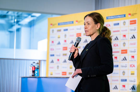 Petra Thorén, Press officer of Sweden