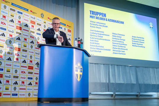 Janne Andersson, Head coach of Sweden
