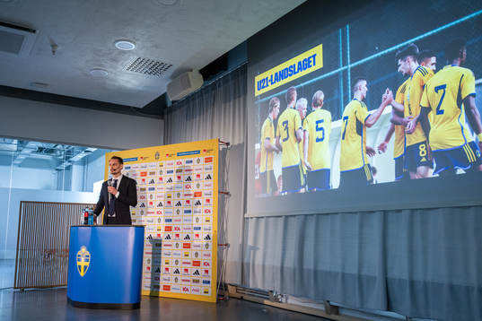 Daniel Bäckström, Head coach of Swedish Under-21 national